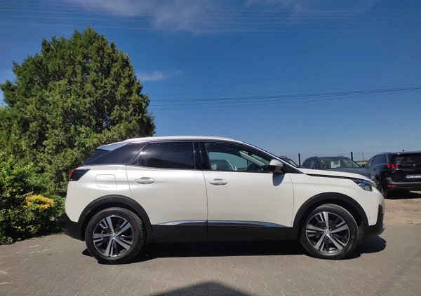 Peugeot 3008 cena 81900 przebieg: 186380, rok produkcji 2019 z Lipsko małe 497